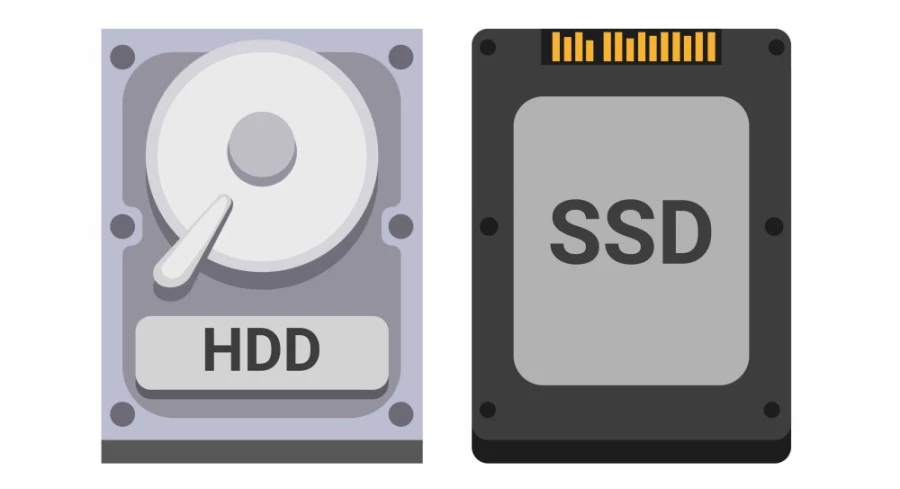 Unidades de almacenamiento, HDD y SSD